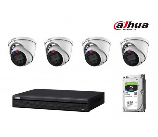 Dahua 8MP HDCVI camera package